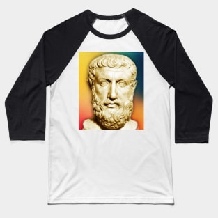 Parmenides of Elea Portrait | Parmenides of Elea Artwork 2 Baseball T-Shirt